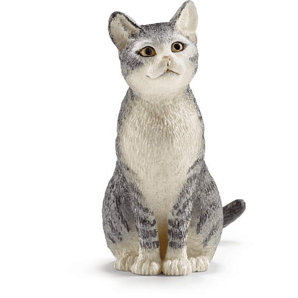 Schleich Figurine chat assis 13771