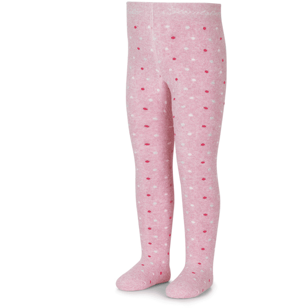 Sterntaler Strumpfhose Tupfen rosa melange
