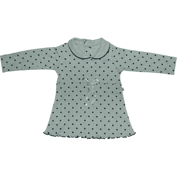 EBI & EBI Robe enfant pois gris