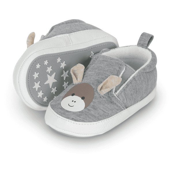 Sterntaler Baby-Schuh Emmi silber melange 