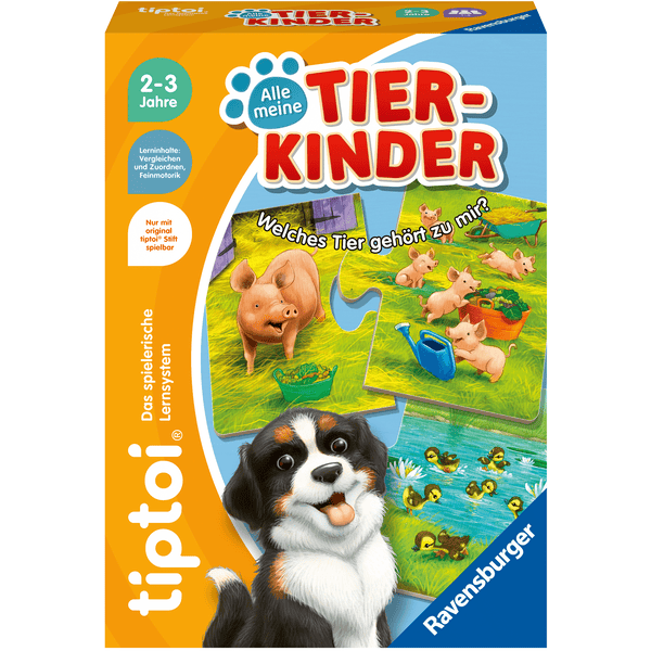 Ravensburger tiptoi® Alle meine Tierkinder