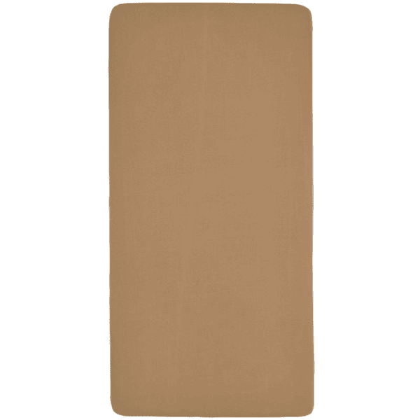 Meyco Jersey Fitted Sheet 60 x 120 Toffee