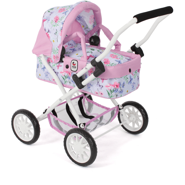 BAYER CHIC 2000 Mini Cuddle Pram SMARTY Flower 