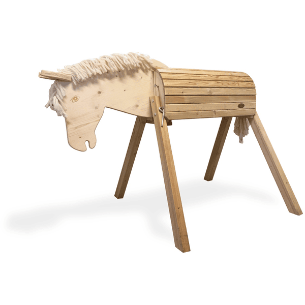 Cheval en on sale bois enfant