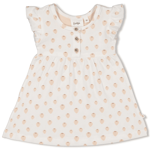 Feetje Kleid Strawberry Fields Offwhite