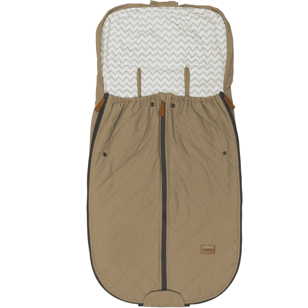 fillikid Sommerfußsack Light Big 100x50 cm taupe