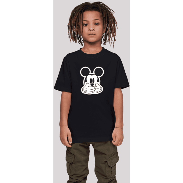 F4NT4STIC T-Shirt Speak Don\'t Maus schwarz Micky Disney