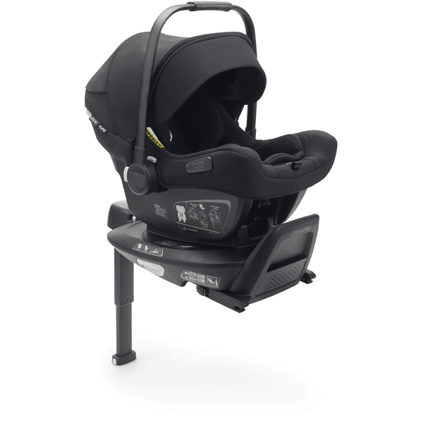 bugaboo Babyschale Turtle Air by Nuna Black mit Basisstation 360 Isofix