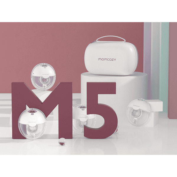 momcozy Einzelmilchpumpe tragbar M5, grau - babymarkt.de