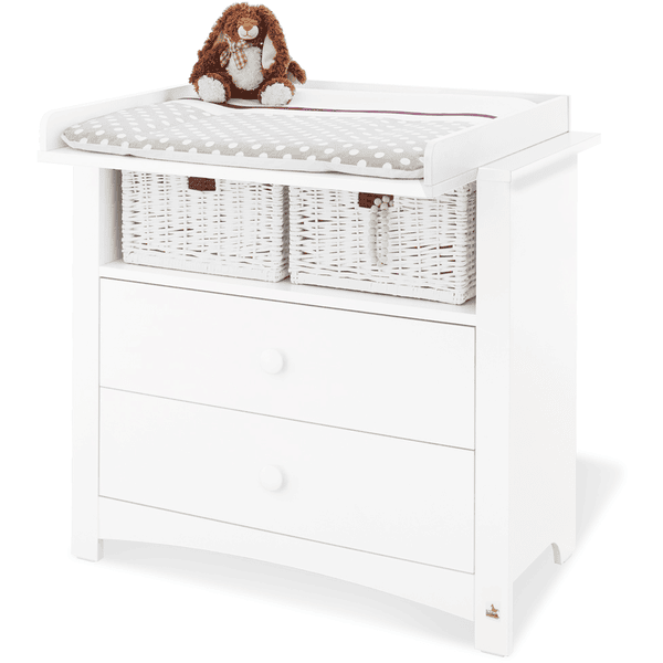 Pinolino Chambre bébé trio lit armoire 3 portes commode Emilia