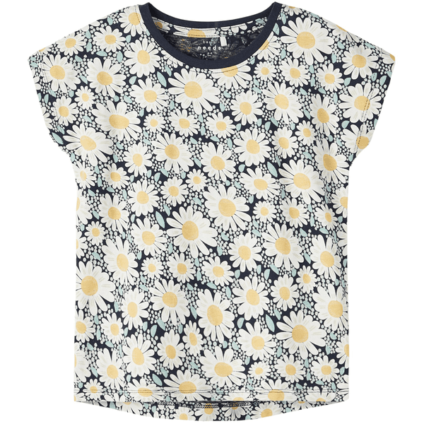 name it Shirt Nmfvigga Dark Sapphire Daisy and Dots