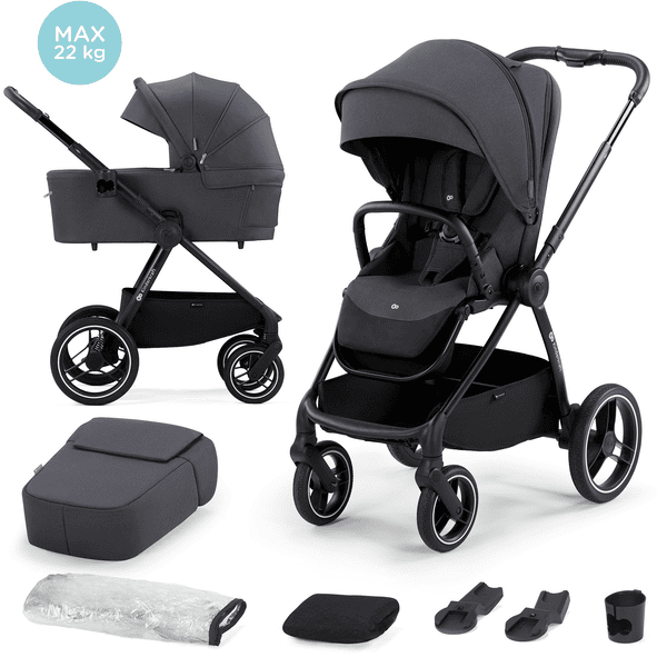 Kinderkraft Kinderwagen NEA 2 in 1 deep gray