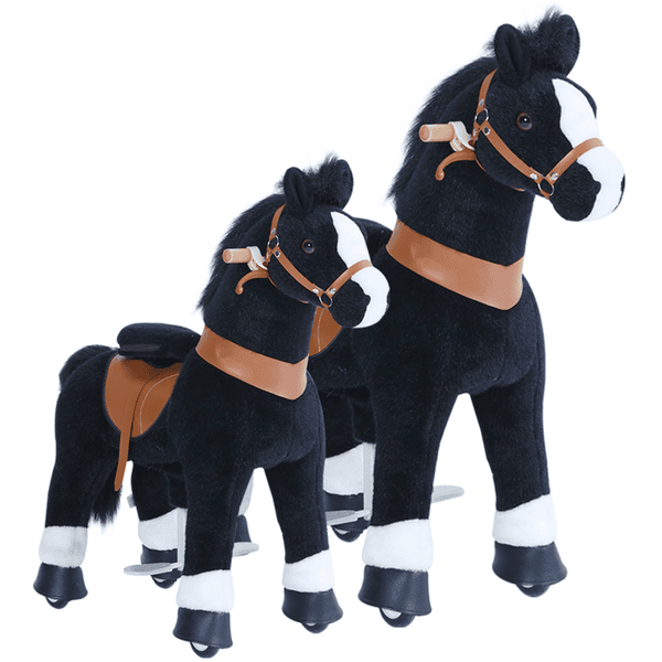 PonyCycle ® Black med broms och ljud - stor babymarkt.se