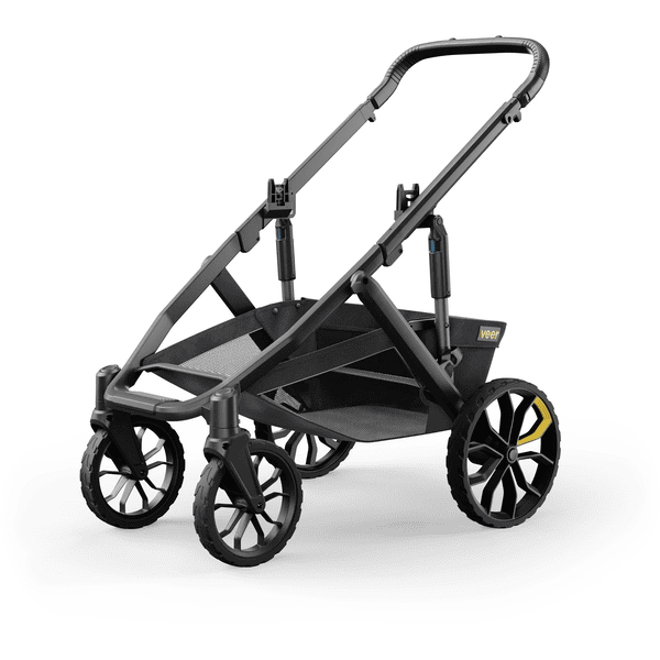 Veer & Roll Kinderwagengestell dunkelgrau/schwarz