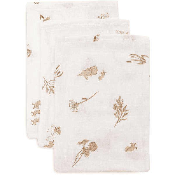 jollein Hydrofiel Riverside molton 3-pack 15 x 20 cm