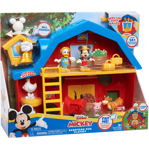  Disney Store Official Mickey Mouse & Friends Nesting Plush Set  - Multi-Functional Toy for Tactile Learning & Play - Perfect for Kids  Enthusiasts - Authentic & Interactive : Toys & Games