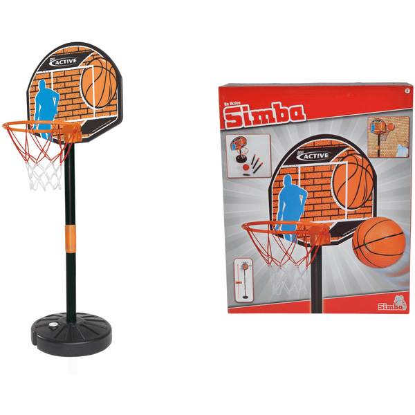 Simba Basket set di palle con supporto