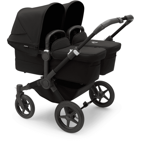 bugaboo Poussette double côte à côte Donkey 5 Twin complète Black/Midnight Black