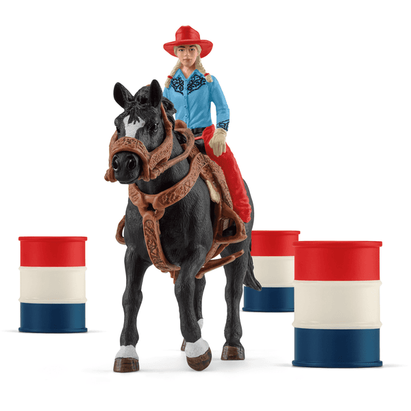 schleich ® Barile Racing con cowgirl 42576