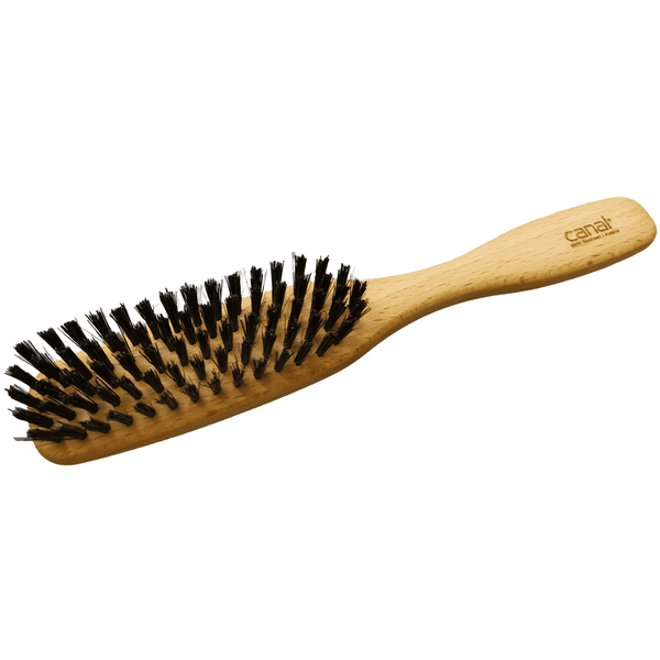 canal® hårbørste med vildsvinebørster, smal