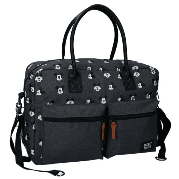 Kidzroom  Bolso cambiador Mickey Mouse Better Care Dark Grey