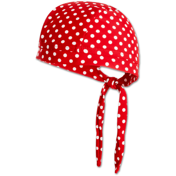 PLAYSHOES Girls Bandana Copricapo, colore rosso a pois 