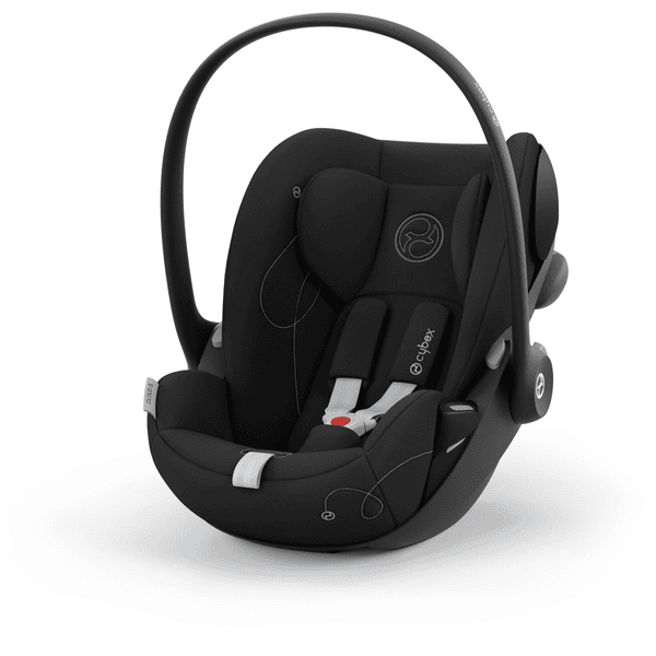 cybex GOLD Kindersitz Set Reboarder Sirona G inklusive Babyschale Cloud G  inklusive Basisstation Base G Moon Black 