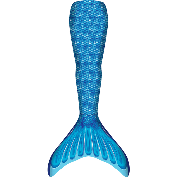 XTREM Toys and Sports Cola de sirena para niña FIN FUN Original S/M azul 