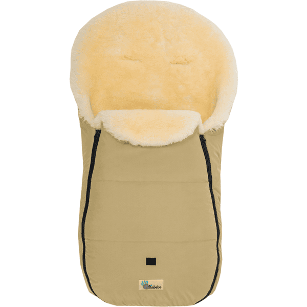 Altabebe Lammfellfußsack für Kinderwagen Nordkap beige