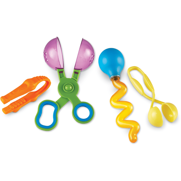 Learning Resources ® Set de juego para motricidad fina Helping Tool