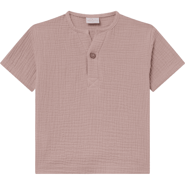 kindsgard Mousseline T-shirt solmig roze