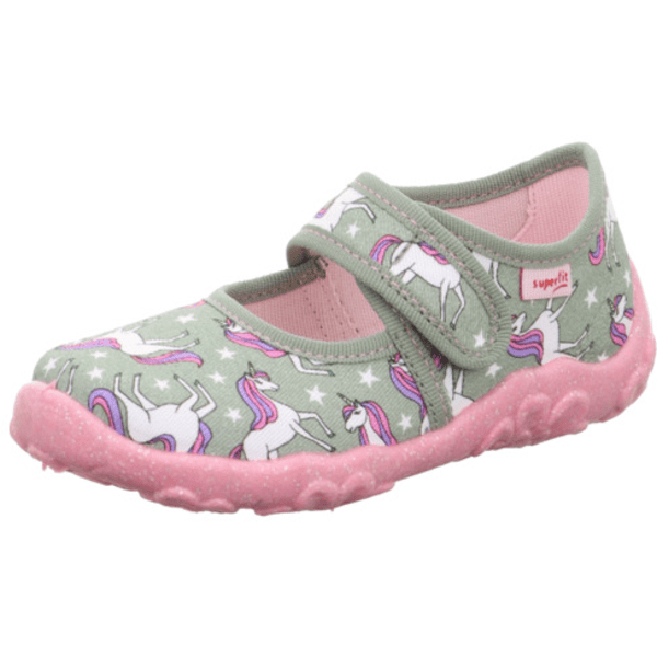 superfit  Slipper Bonny Unicorns jasnozielony