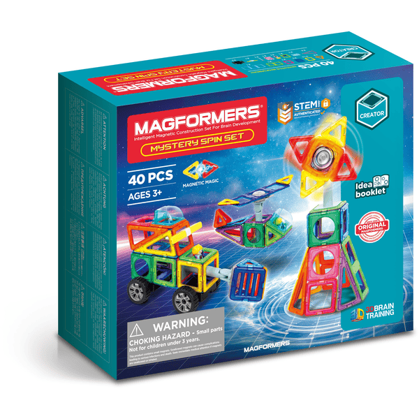 MAGFORMERS® Jeu magnétique Mystery Spin Set