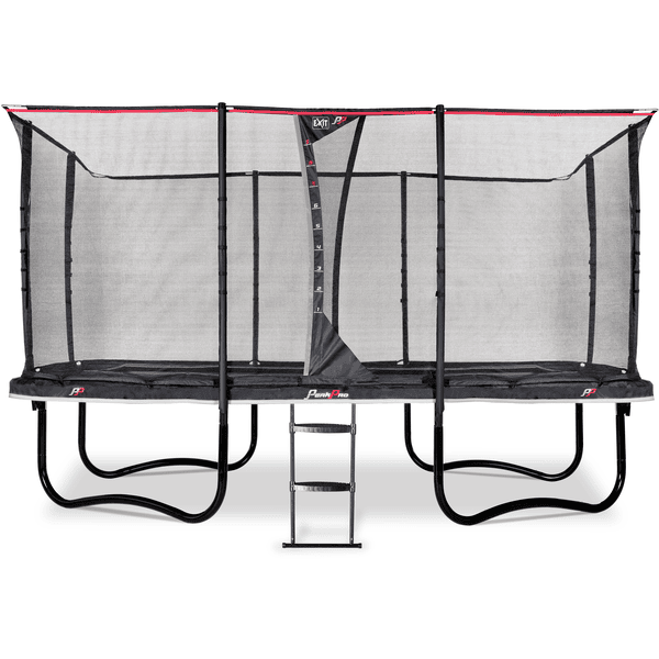 EXIT PeakPro Trampolin 244 x 427 cm - schwarz