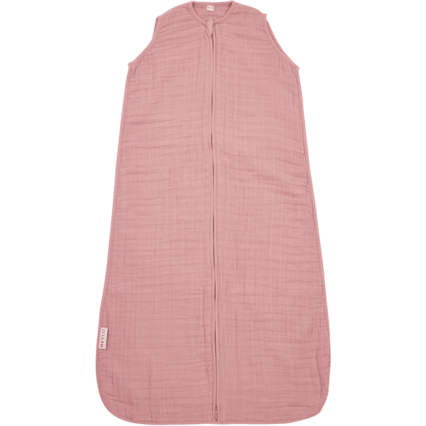 MEYCO Muslin Schlafsack uni old pink