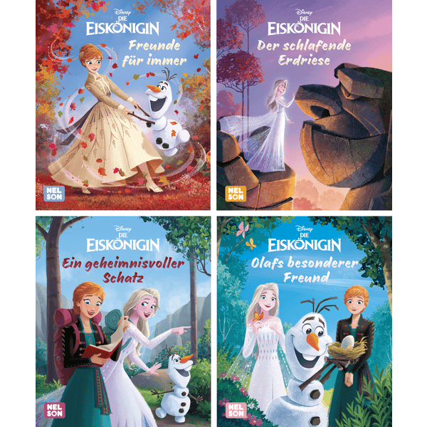 CARLSEN Nelson Mini-Bücher: 4er Disney Die Eiskönigin 17-20