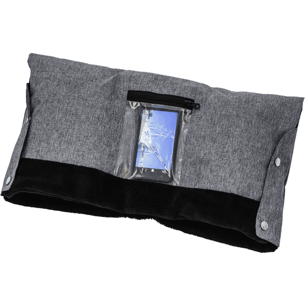 Altabebe Protège-mains pour poussette pochette smartphone gris