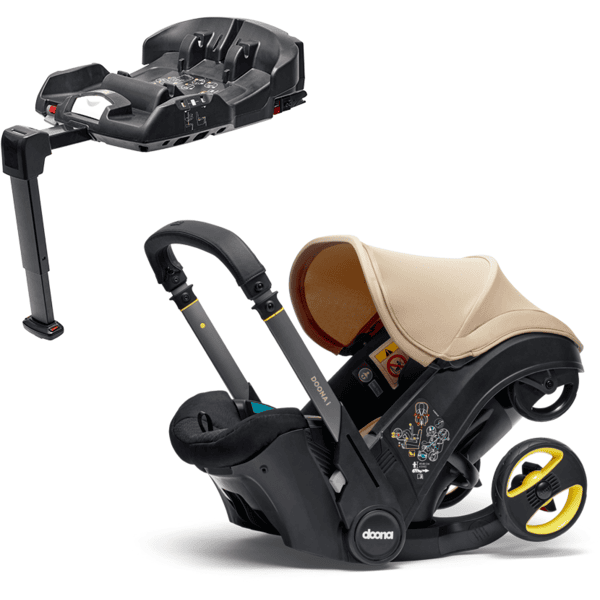 doona Doona Sand doona Babyautostol i Sahara inklusive basestation i Isofix 