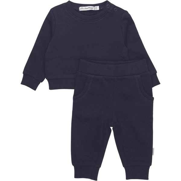 Minymo Sweat sæt Dark Navy