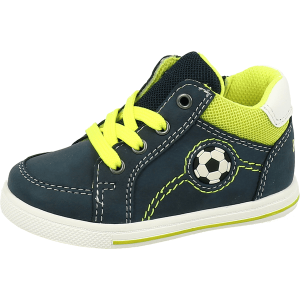 supremo Zapato bajo azul marino-neón yellow 