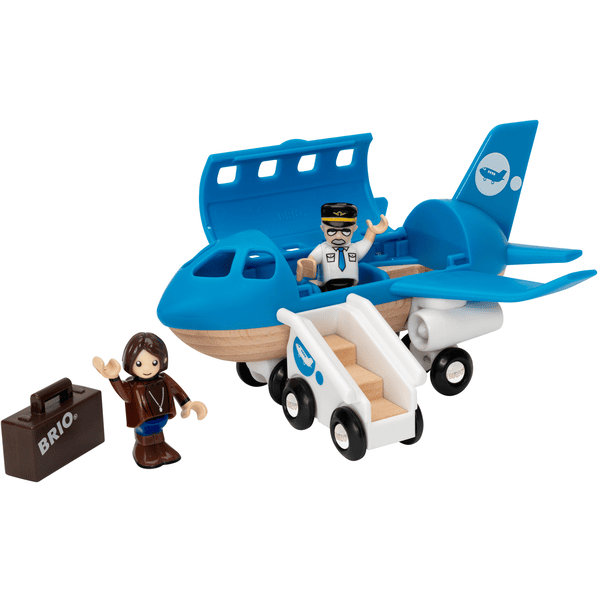 BRIO® WORLD Blaues Flugzeug 33306