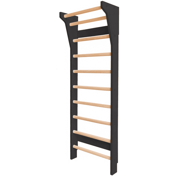 Fitwood Sprossenwand TAIMI MINI, schwarz - Birke