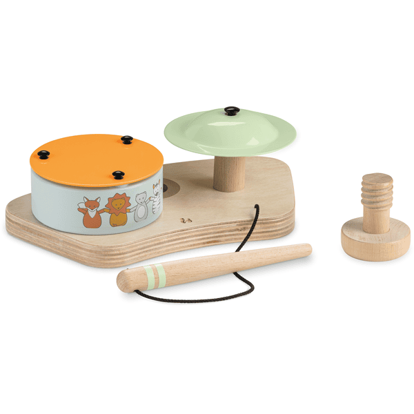 hauck Jouet musical batterie Play S hauck Animals bois