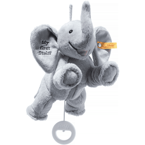 Steiff My first Elefant Ellie speldosa grå, 25 cm