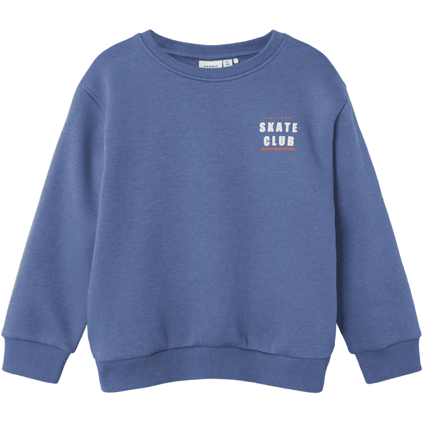 name it Sweat-shirt Nmmotto Bijou Blue