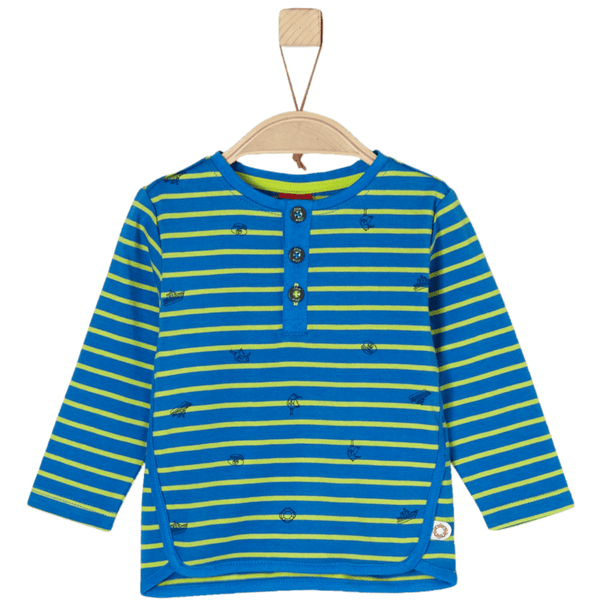 s.Oliver Boys Shirt met lange mouwen blauwe strepen