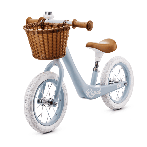Kinderkraft - Bicicleta sin pedales Rapid blue breeze