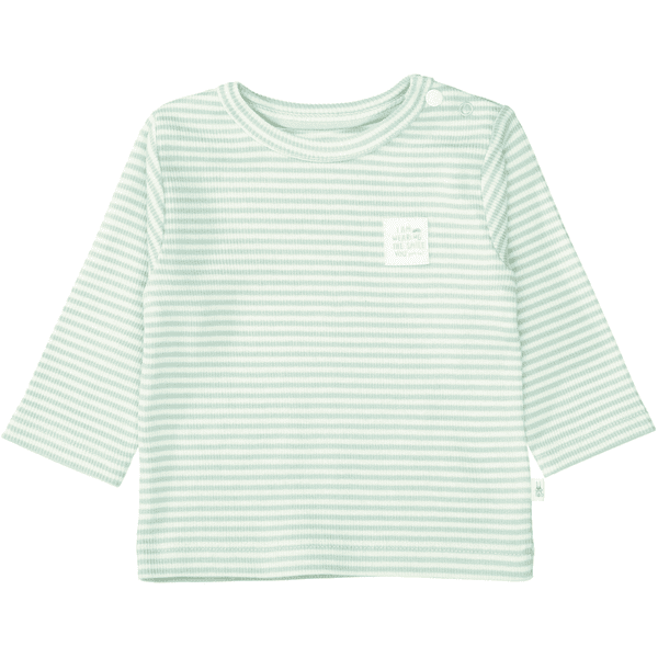 STACCATO Shirt soft green gestreift