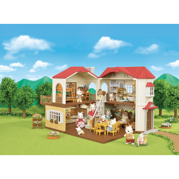 Sylvanian Families® Figurine grande maison éclairée 5480