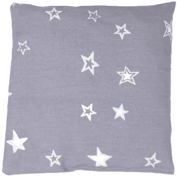 THERALINE Bouillotte noyaux cerise ciel étoilé 19x19 cm